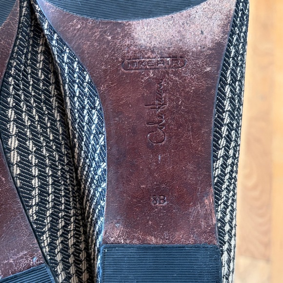 Cole Haan Black and Cream Tassel Flats - Picture 6 of 7